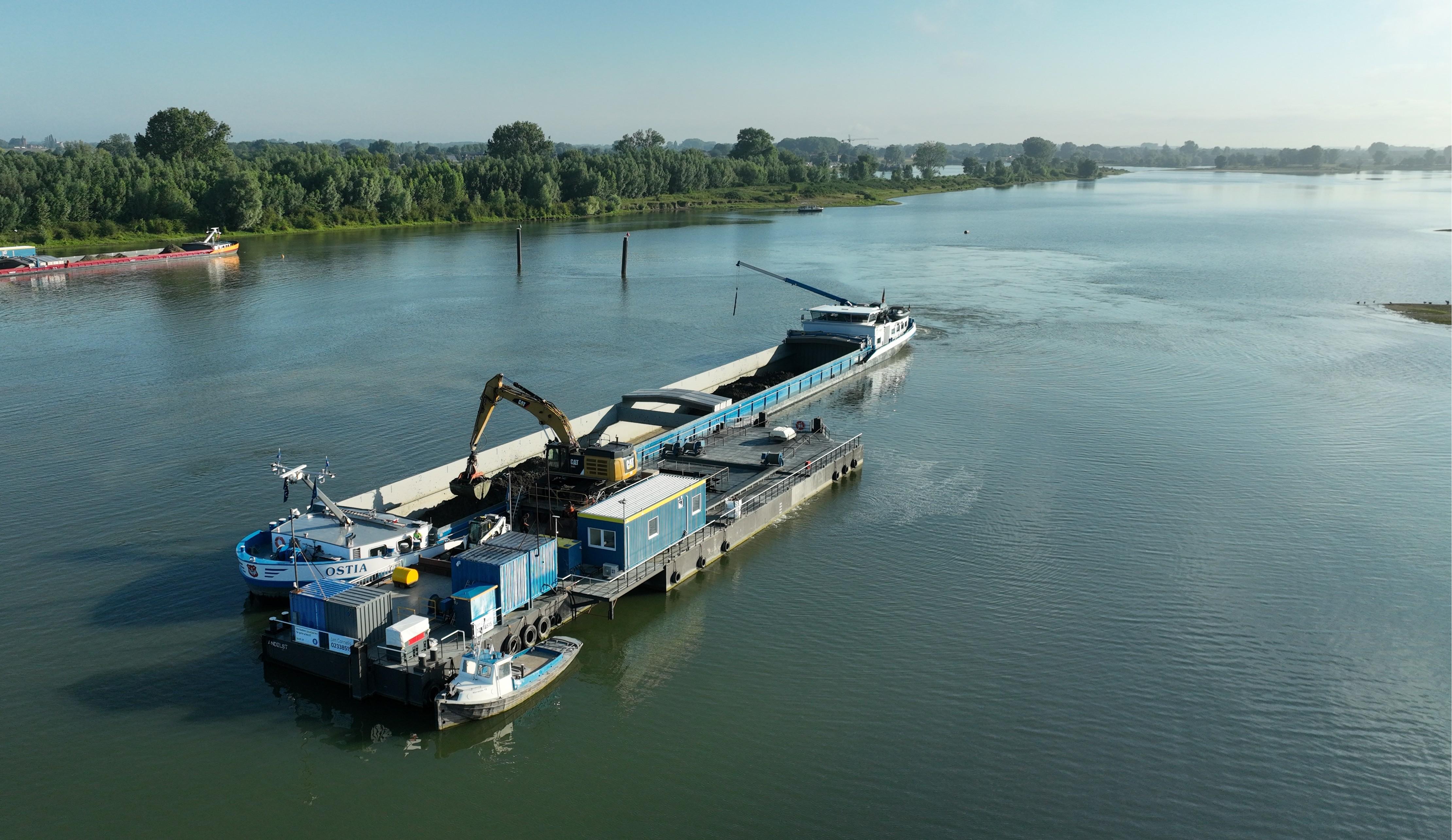 Ponton Jan Cornelis Grondbank GMG juli 2026
