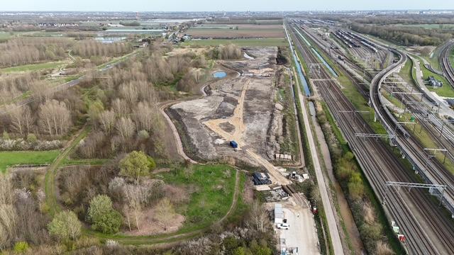 Aanleg landschapswal Waalbos voorjaar 2026